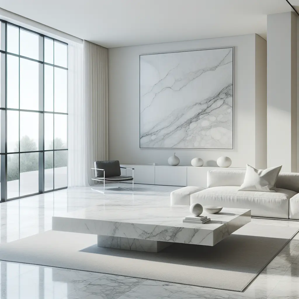 The Use of Marble in Minimalist Design