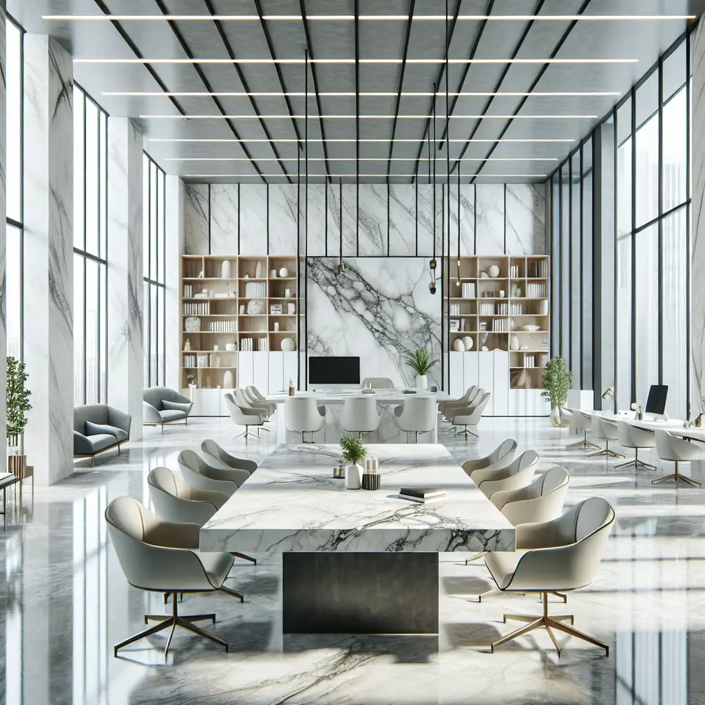Bring Elegance to Your Workspace: The Use of Marble in Offices